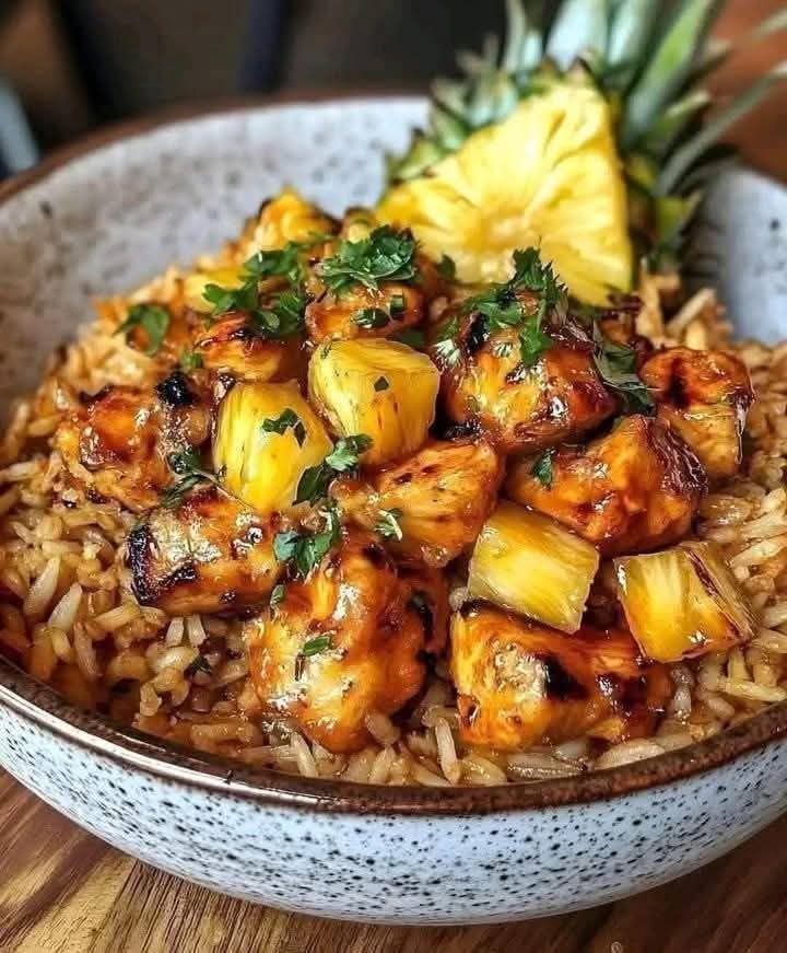 Pineapple Chicken and Rice Recipe